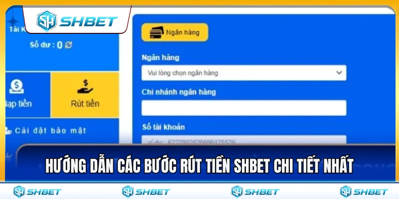 Rút Tiền SHBET – Những Điều Cần Kiểm Tra Trước Khi Gửi Lệnh 3 Quy trình rút tiền SHBET nhanh chóng và chính xác